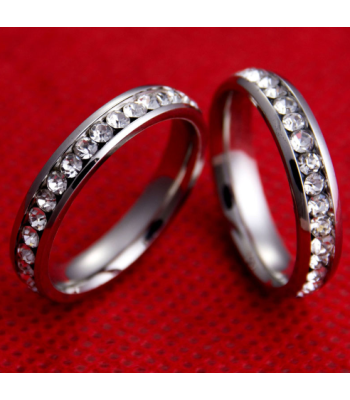 Zirkonia im Brillantschliff Partnerringe *Edel*