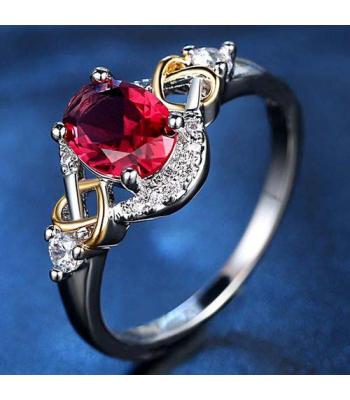 Edler Luxus Saphir-Ring