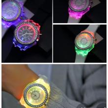 LED Strass Armbanduhr