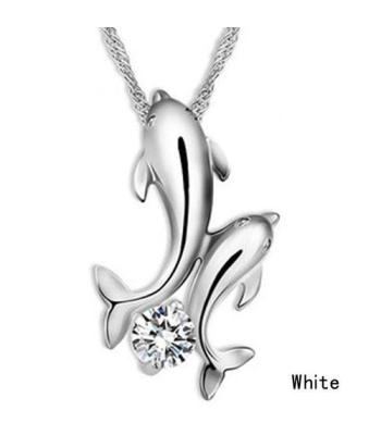 Delfin Halskette "Kristall"