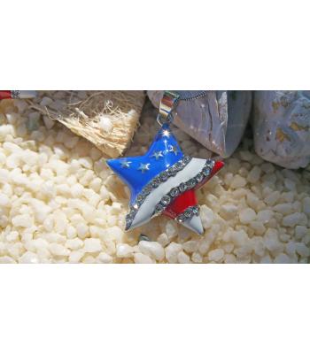 USA Stern-Flagge Halskette