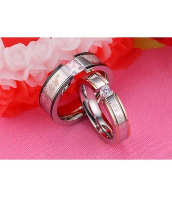 Keramik Partner-Ring inkl. Gravur "My Love"