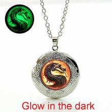 Mortal Kombat Medallion Halskette *Glow in the Dark*