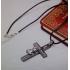 Death Note Anime Halskette mit Kreuz-Anhänger mit Gravur