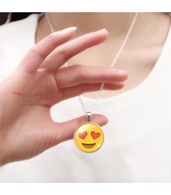 Emoji-Smiley Schmuck-Set