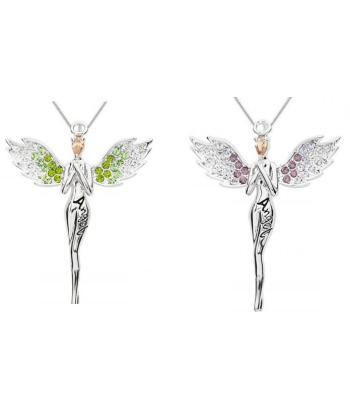 Zauberhafte Engels-Kette mit Gravur