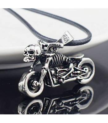 Biker-Kette Skeleton Motorrad