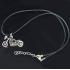 Biker-Kette Skeleton Motorrad