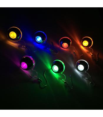 LED  Tropfenohrringe