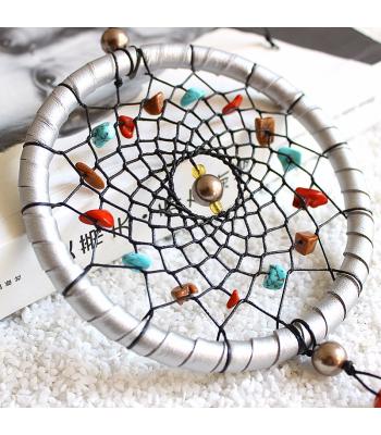 Traumfänger Dream Catcher mit Natursteinen