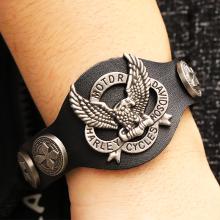 Harley Davidson Leder-Armband