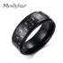 Keramik Carbon Herren-Ring