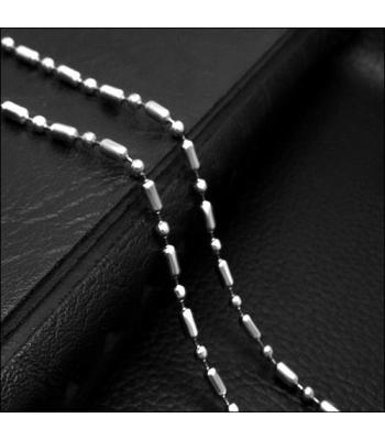 Edelstahl Kugelkette *lange Form* 